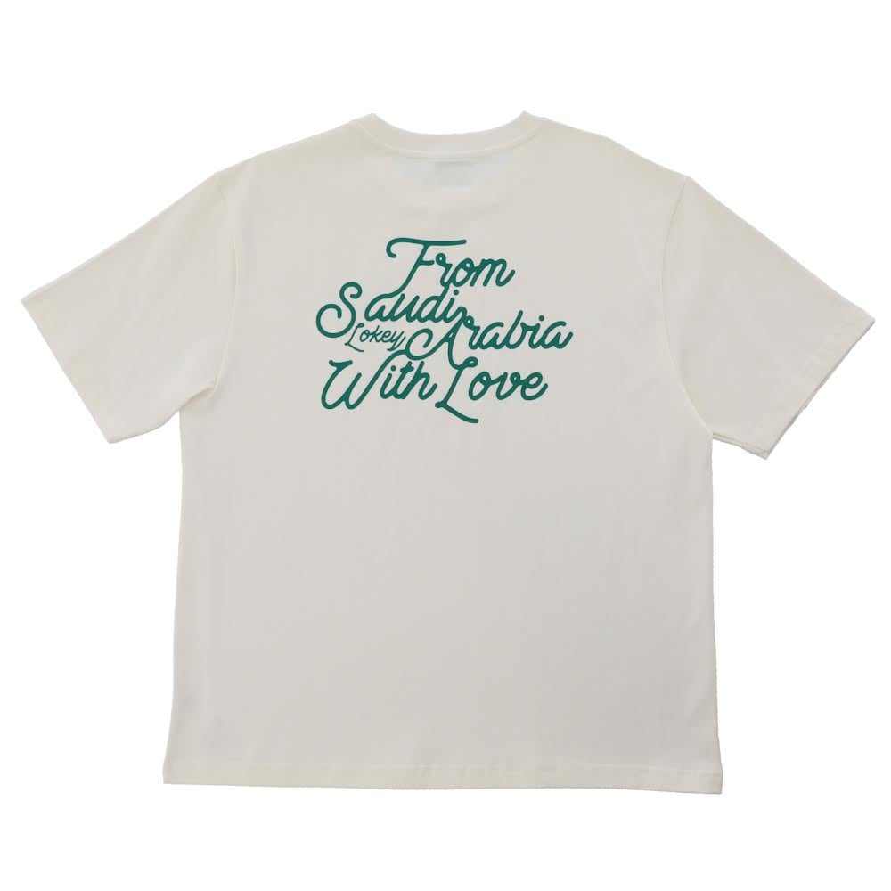 LOKEY SAUDI CLUB 2 TEE, LIGHT BEIGE - صورة 2