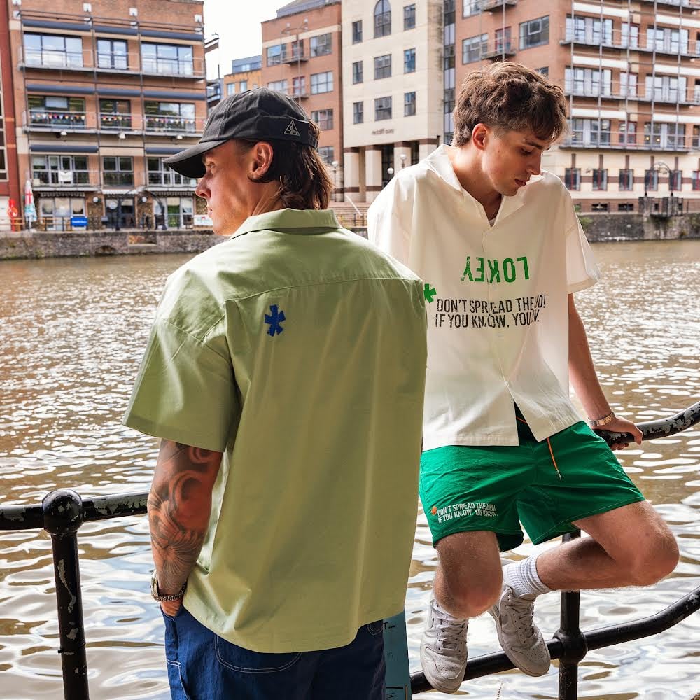 DARK GREEN SUMMER SHORTS - صورة 5