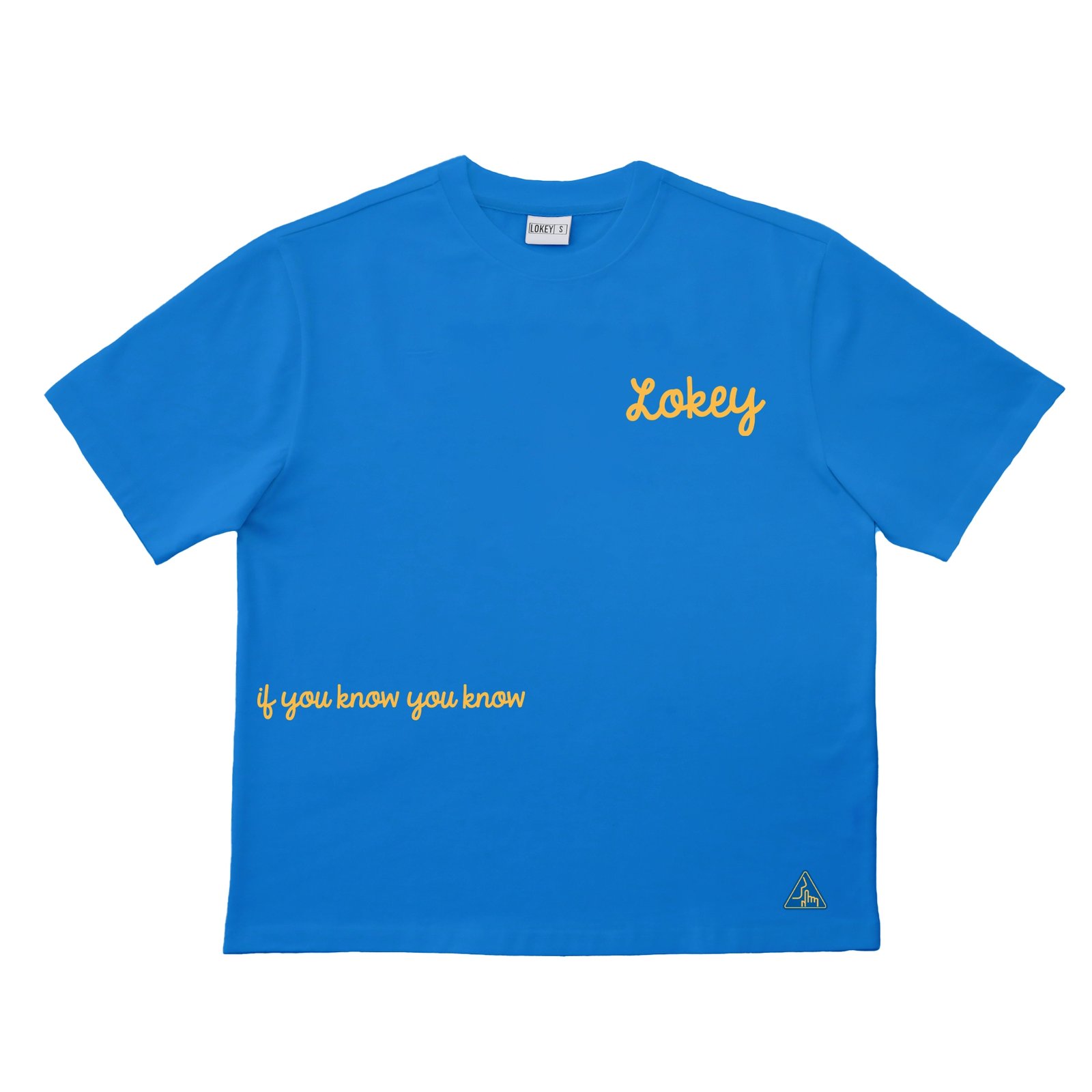 SIGN TEE, BLUE - صورة 1