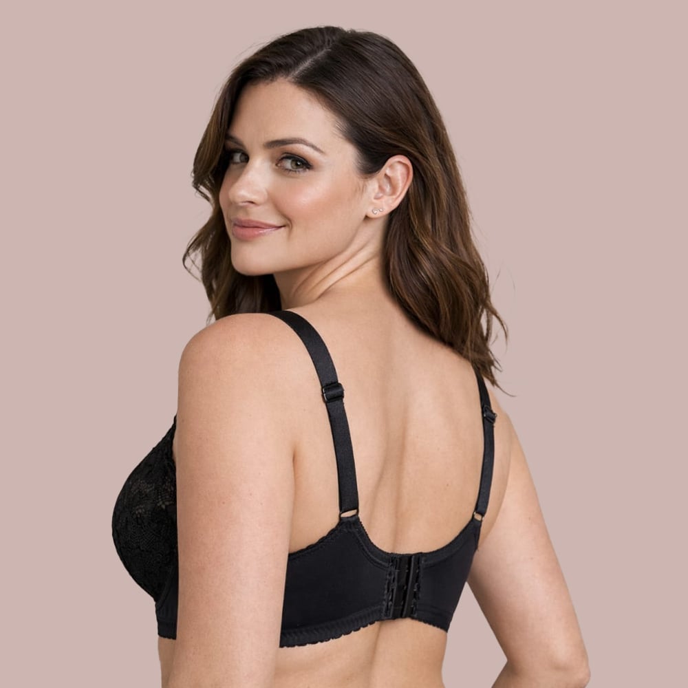 Asseel 137 Classic Lace Underwire Support Bra - Image 6