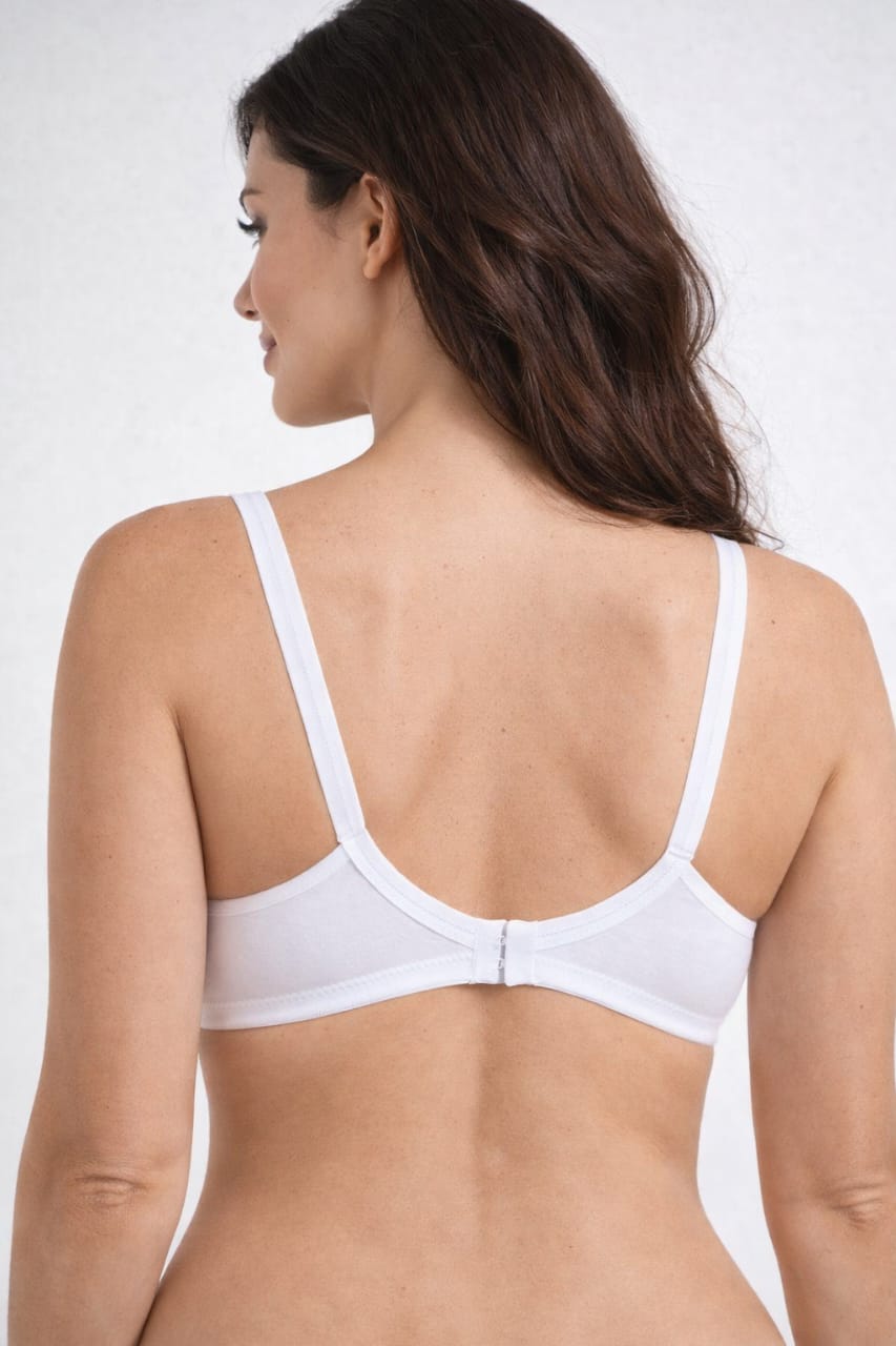 Italian Bra 90% Cotton - Daily Comfort Wireless B Cup - Image 6