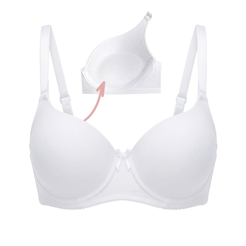 Firm Cup Push-Up Bra with Adjustable Lift Strap - Image 11
