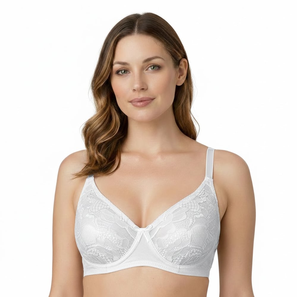 Super Soft Lace Bra - Non-Padded Ultimate Comfort - Image 5