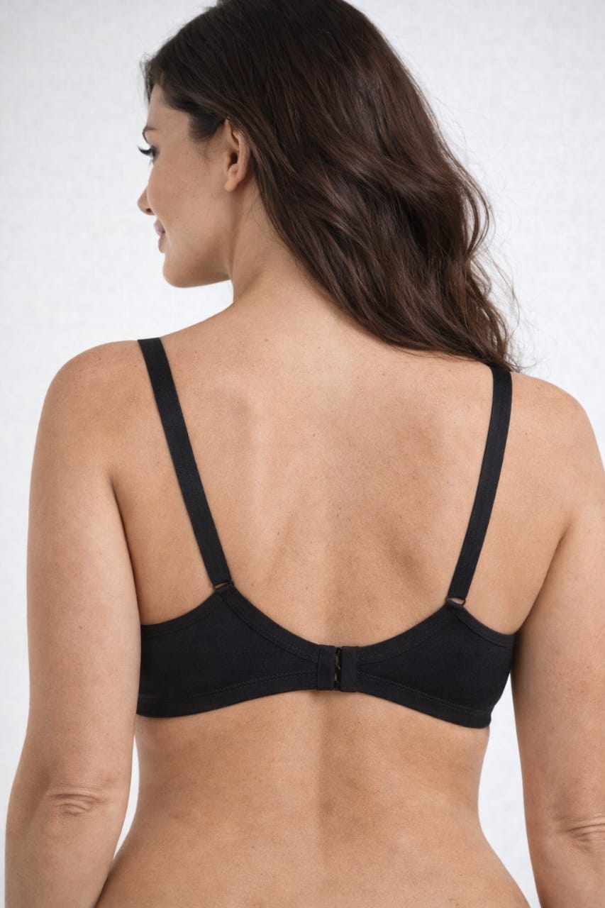 Italian Bra 90% Cotton - Daily Comfort Wireless B Cup - Image 4