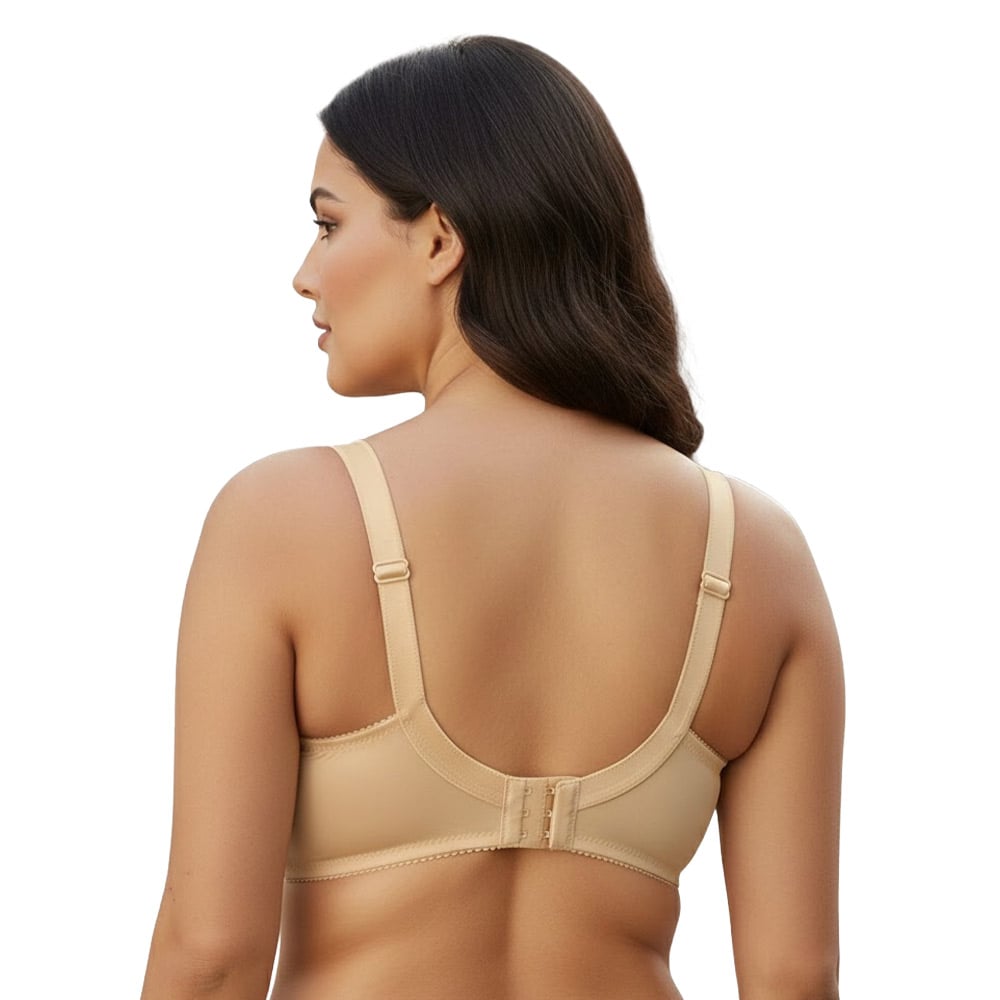 Asseel Doreen D-Cup Wireless Lace Bra - Full Coverage & Support - Image 8