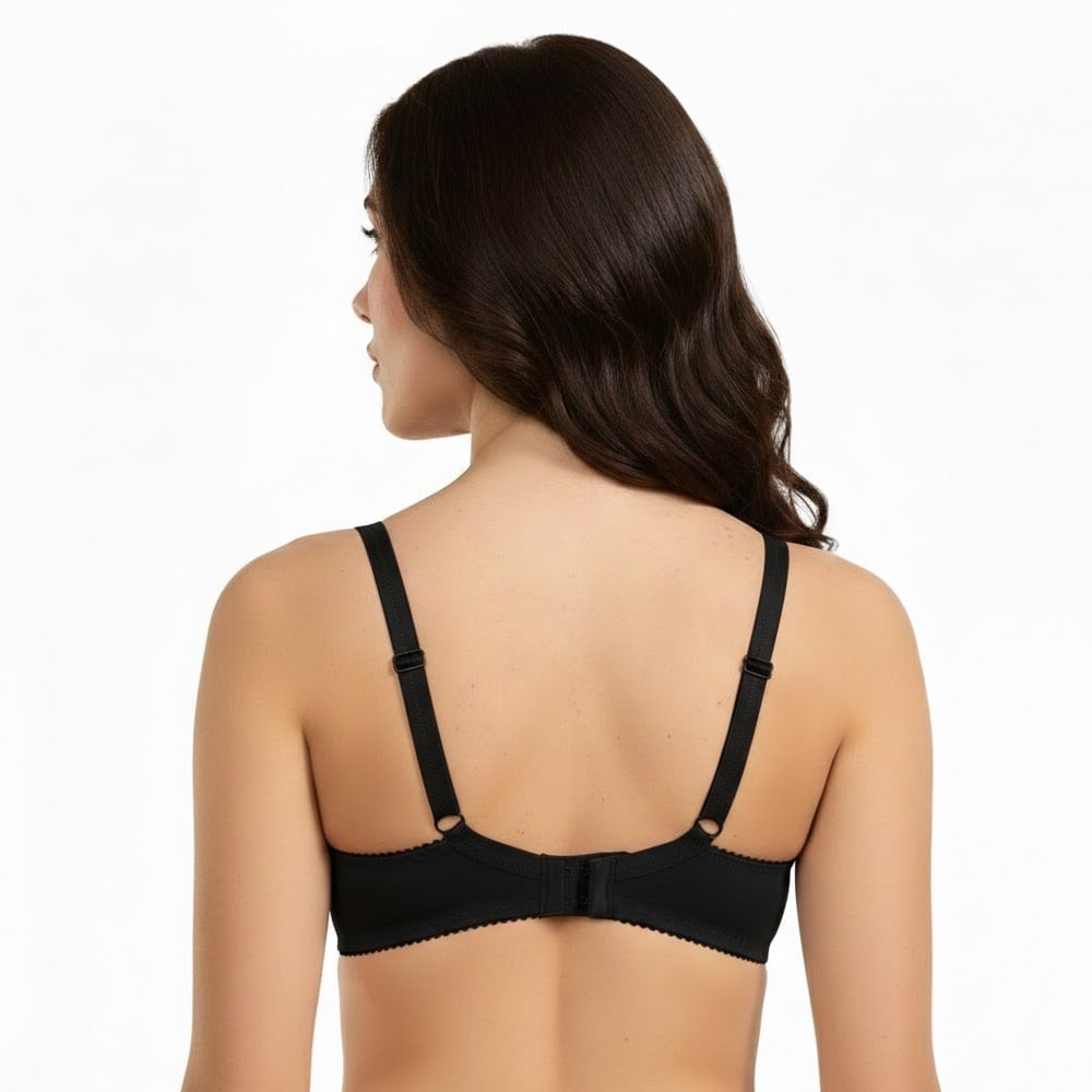 Italian Bra 2166 Jacquard Wireless Non-Padded Cup B - Comfort & Quality - Image 7