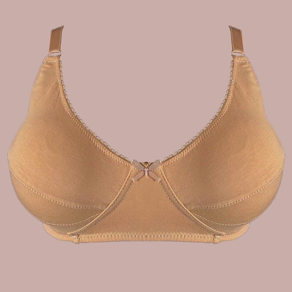 حمالة صدر قطنية بدون سلك داعم بتصميم مريح وخفيف 94 % قطن  84307B - Image 5