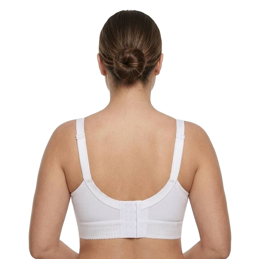 Wide elastic bra, 95% cotton, Cup B - Image 4