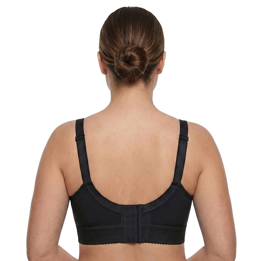 Wide elastic bra, 95% cotton, Cup B - Image 6