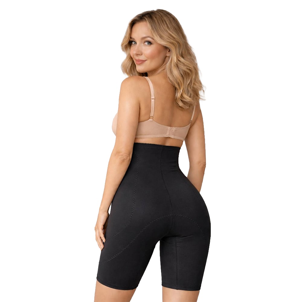 Long Short Shaper - Full Tummy & Buttock Shaping with Silicone Grip - Image 9