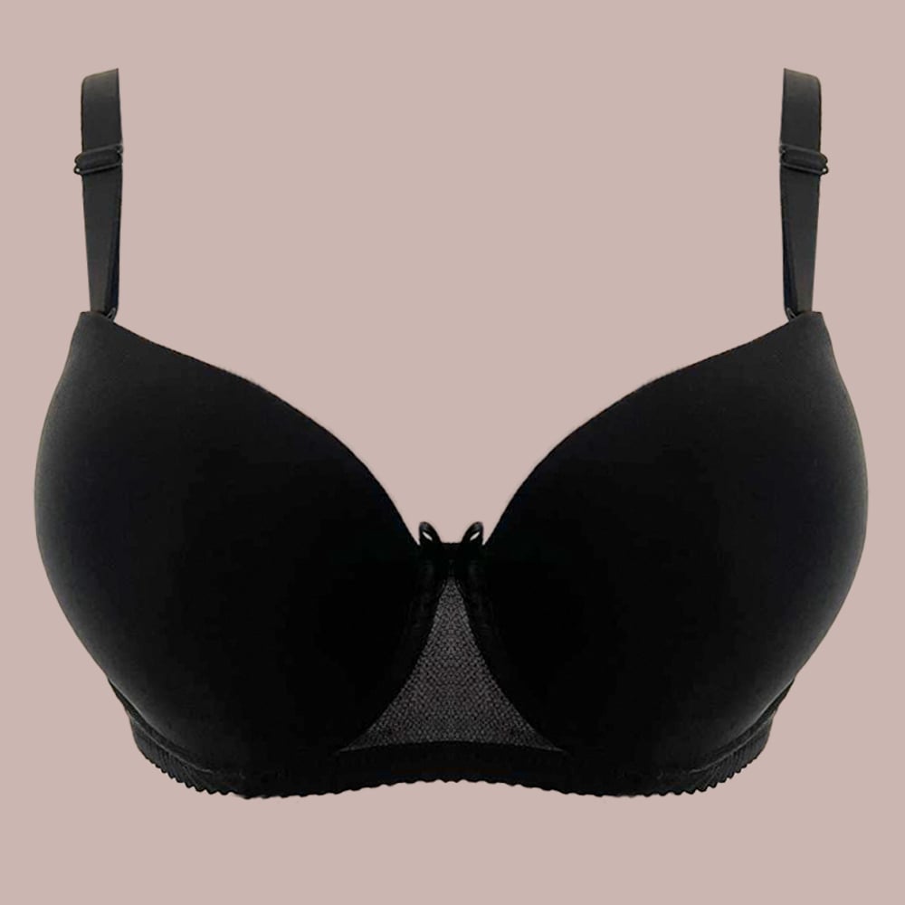 3305 Half-Padded Bra with Clear Straps - For Weddings & Occasions - Image 11