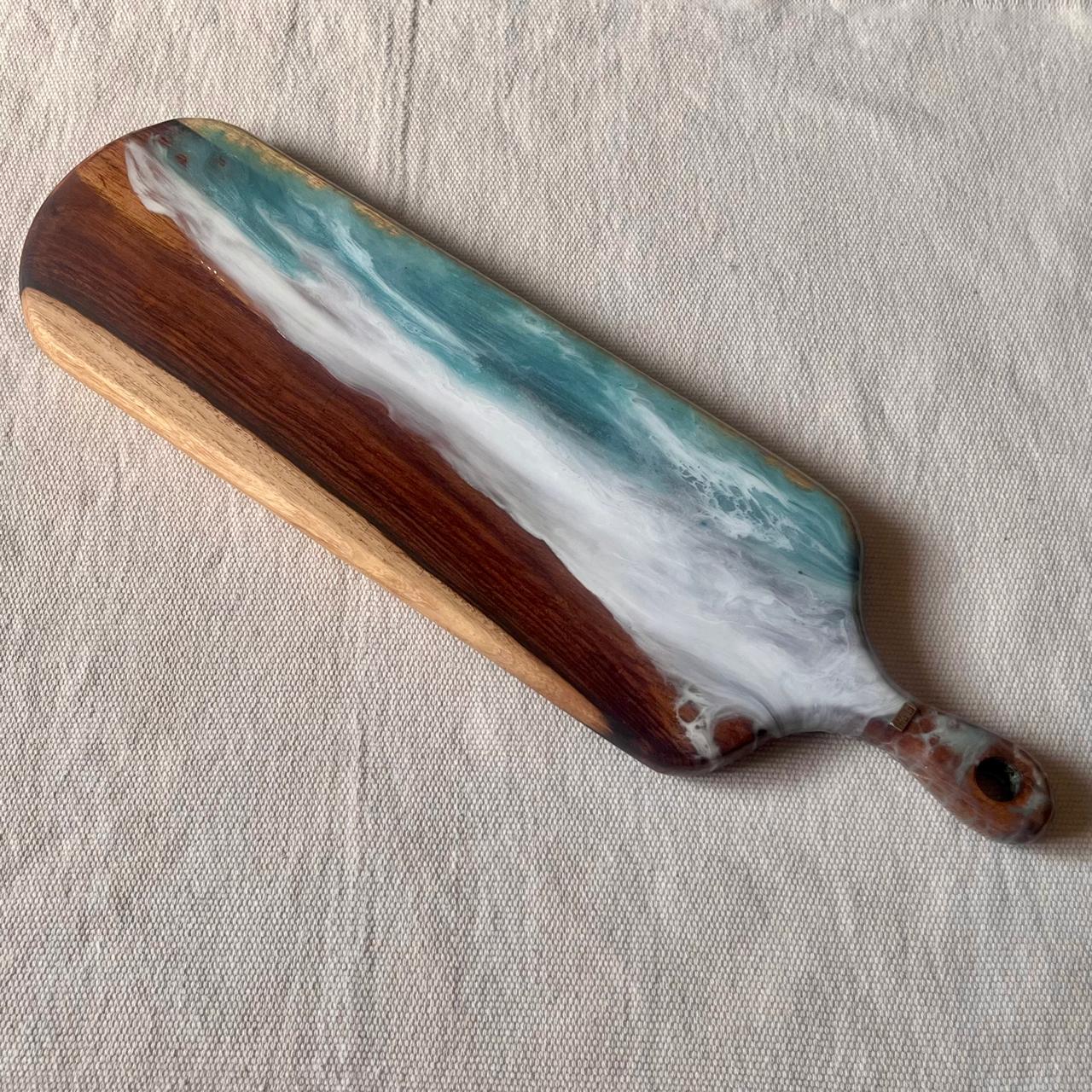 Sea/Wood Cheese Serving Board - Image 7