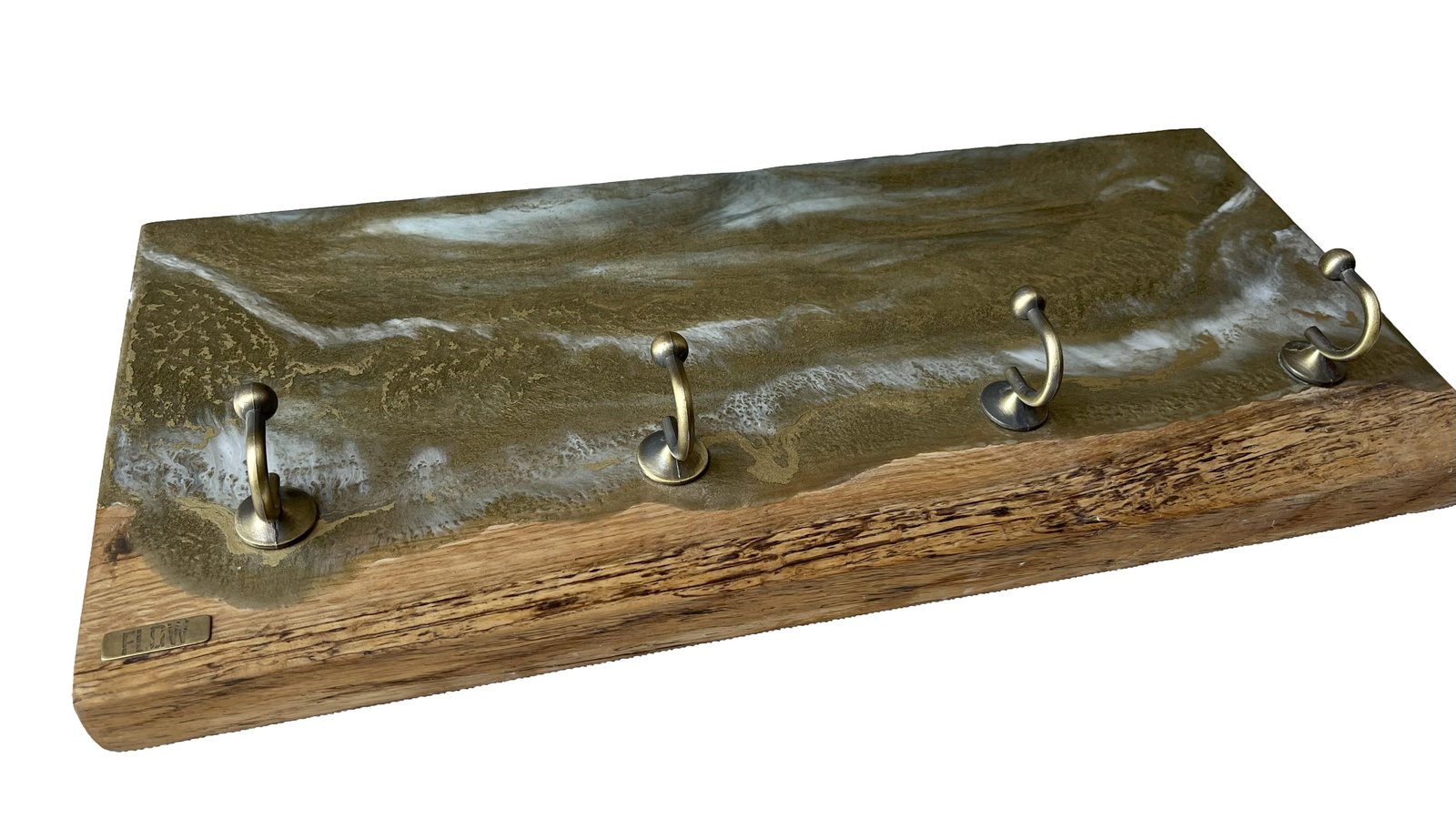 Golden Oak Wood Hanger - Image 3