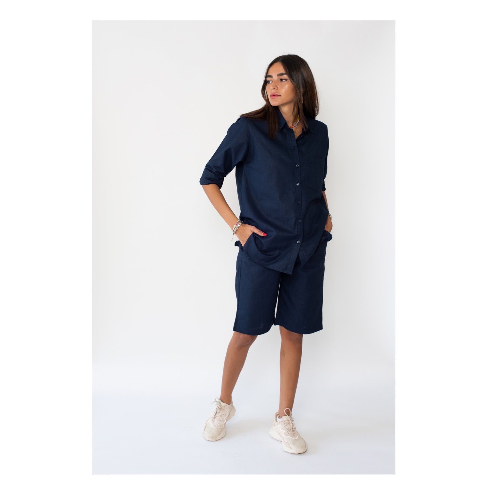 Dark blue shorts - صورة 2