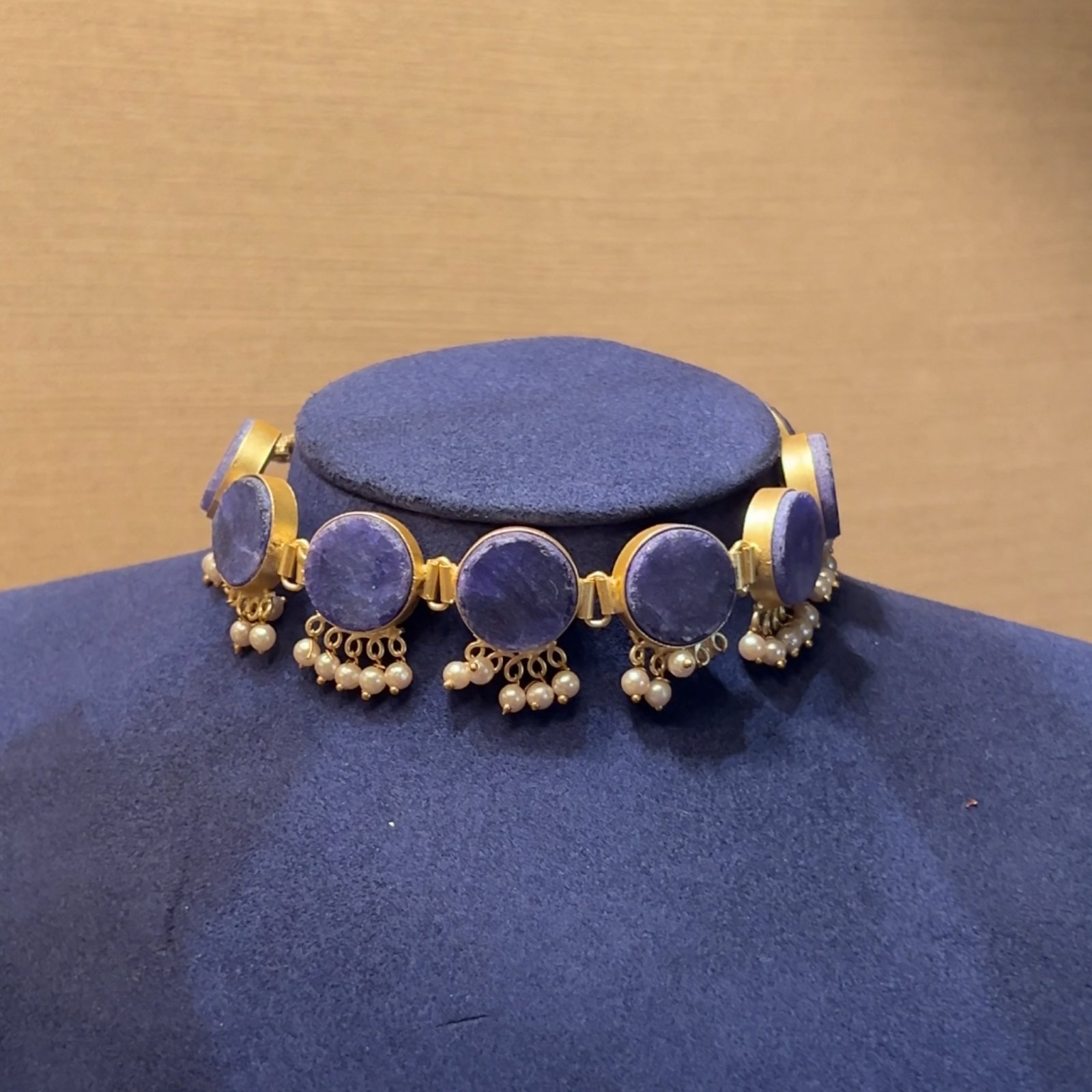 125  -blue choker - صورة 1