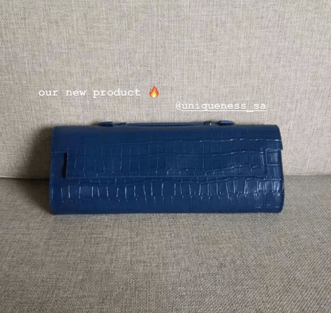 fancy croc - blue  - صورة 2