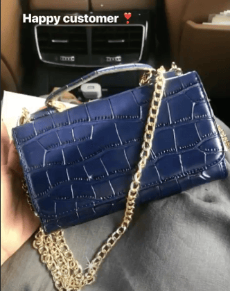 wallet bag - navy blue  - صورة 1