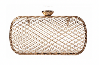 chic clutch - gold  - صورة 2
