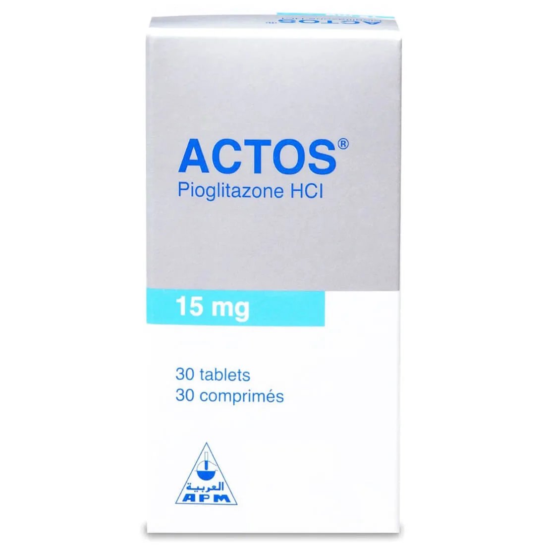 Actos 15 mg Tablet 30pcs - Image 2