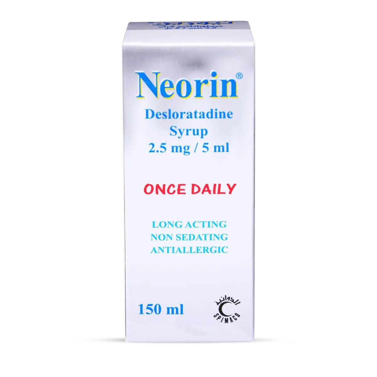 Neorin 2.5 mg/5 ml Syrup 150 ml - Image 1