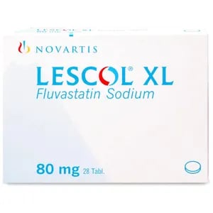 Lescol Xl 80 Mg 28 Tablets - Image 1
