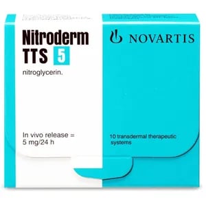 Nitroderm 5 Mg Transdermal Therapy System 10 Patches - Image 1