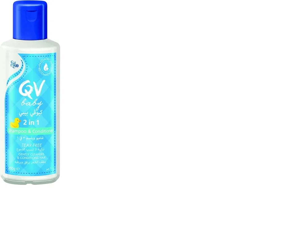 QV Baby Shampoo & Conditioner 2 in 1 200 gm - Image 1