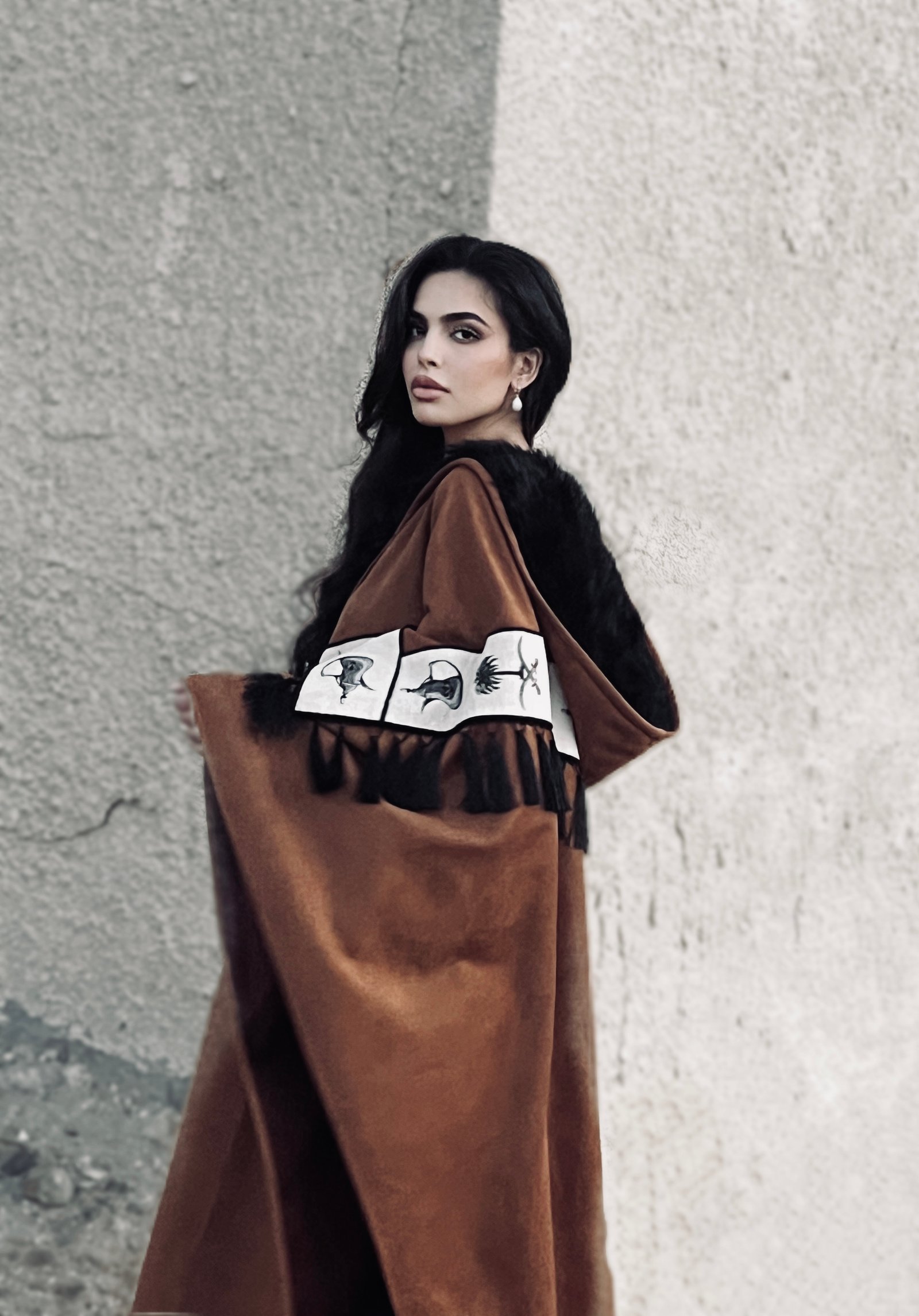 فروة نـــــجد لون جمــــلي farwah camel color - صورة 3