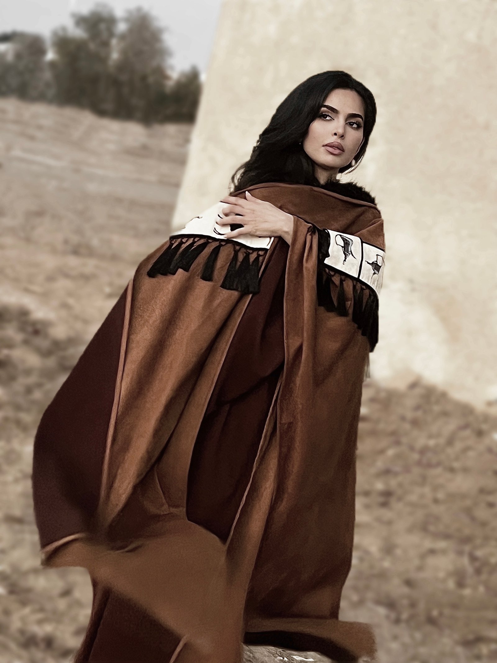 فروة نـــــجد لون جمــــلي farwah camel color - صورة 1