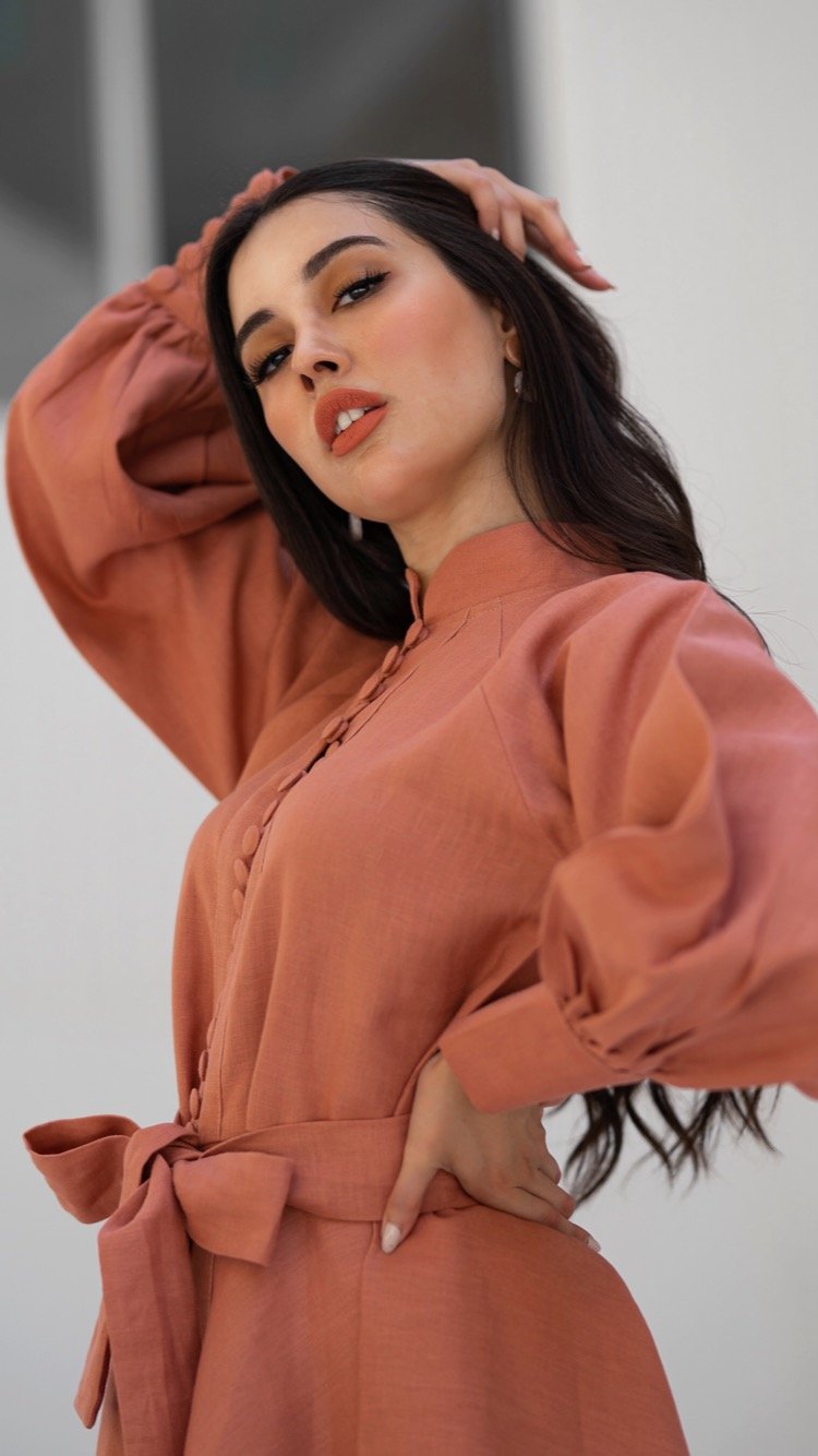 Classic linen dress - Image 3