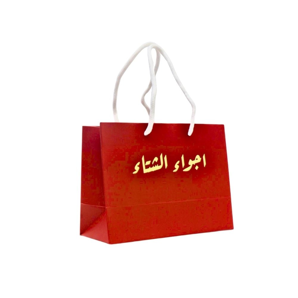 كيس هدايا شتوي 2 قطعه  - صورة 3
