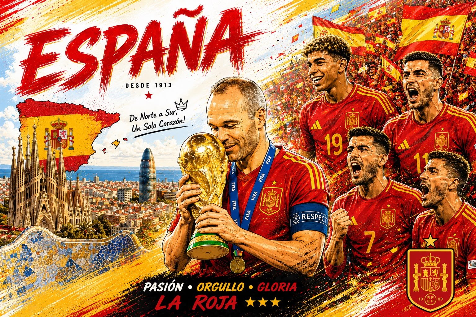 مق منتخب إسبانيا 🇪🇸 . - صورة 2