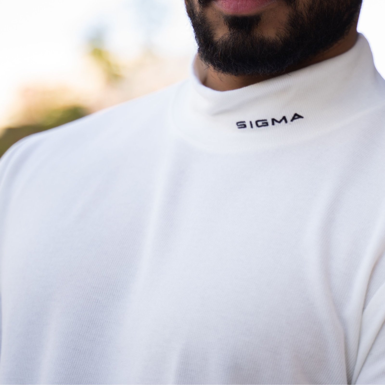 Sigma White Turtleneck  - Image 3