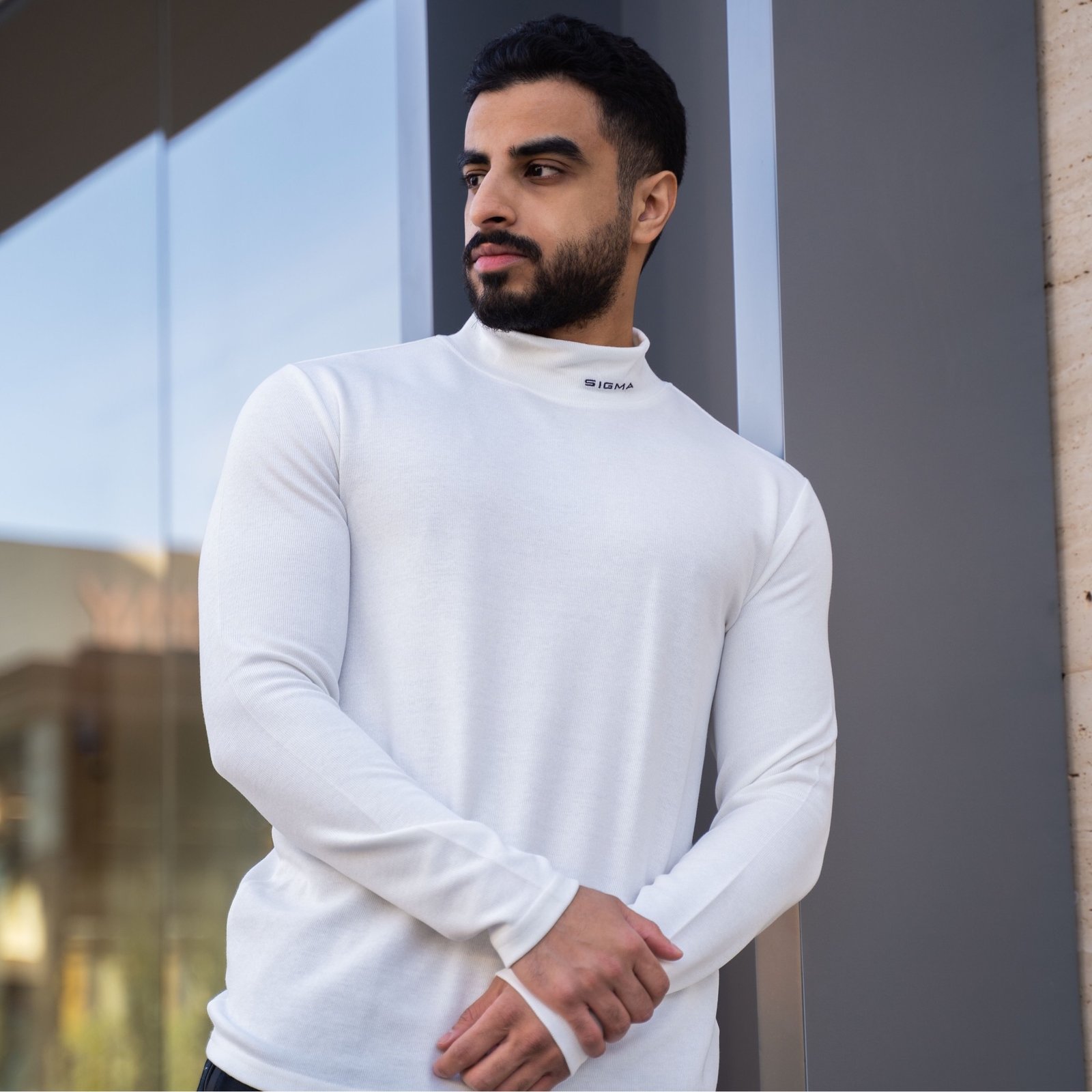 Sigma White Turtleneck  - Image 2
