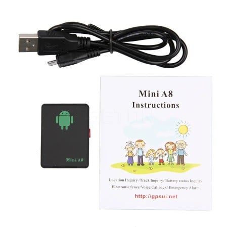 جهاز تتبع GPS MINI A8 مع خاصية تحديد المواقع والمسارات - صورة 3