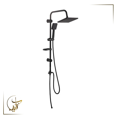 دش مسطرة اسود - مربع - Image 1