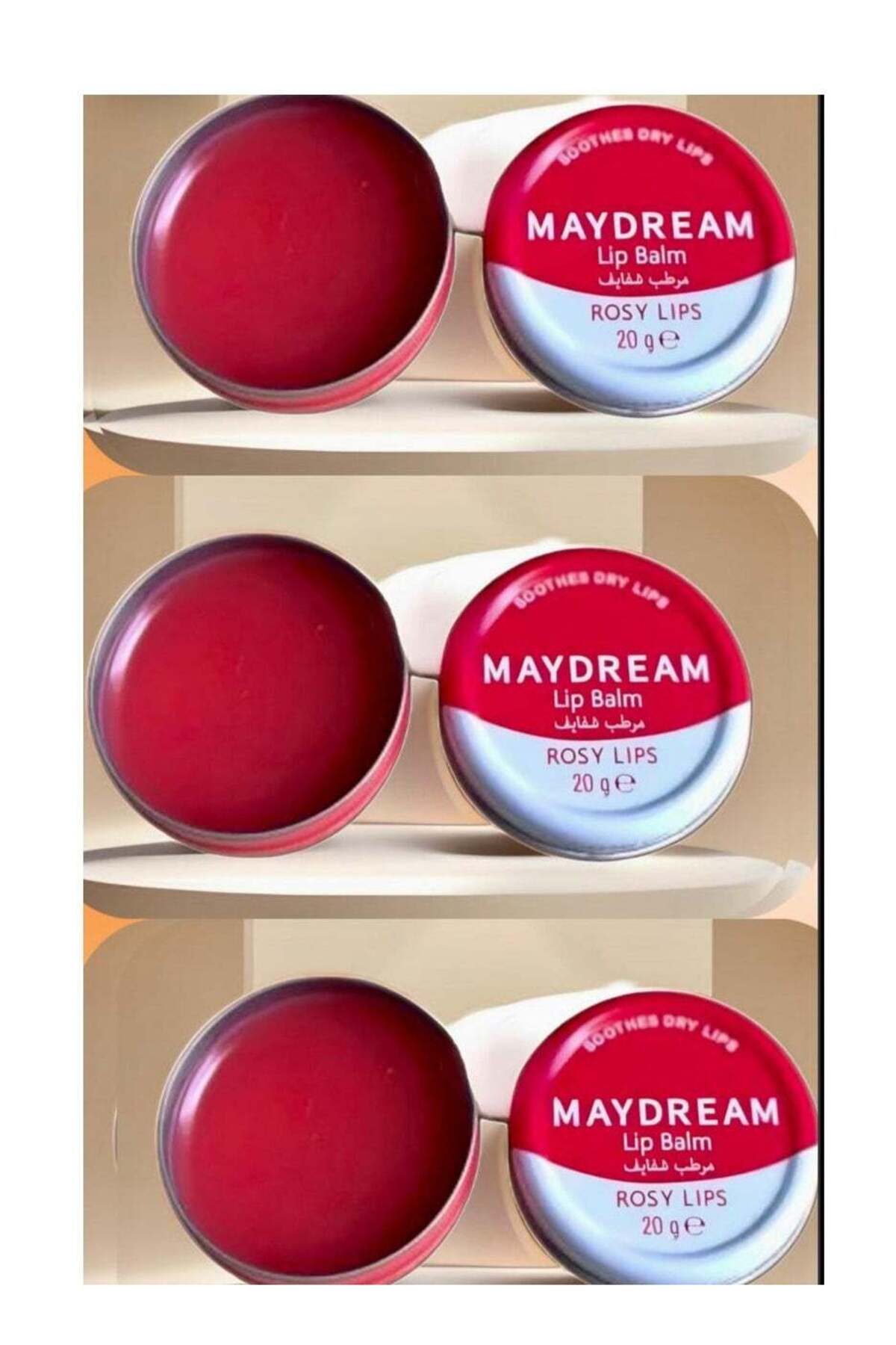 مرطب شفاه مي دريم 20 جرام ثلاث قطع - صورة 1