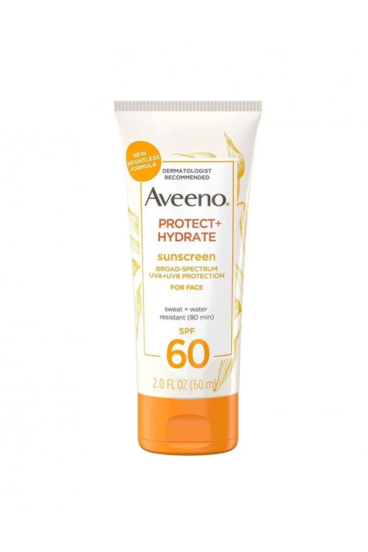 واقي شمس ومرطب للوجه من ماركة أفينو (Aveeno) بحماية SPF 60. - صورة 1