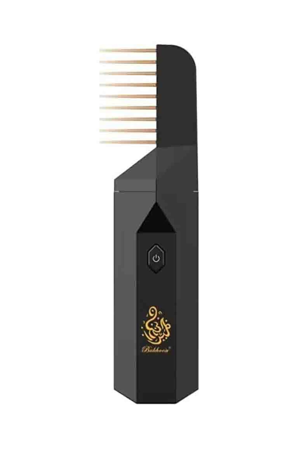 مبخرة شعر كهربائية محمولة مع منفذ USB - أسود - صورة 3