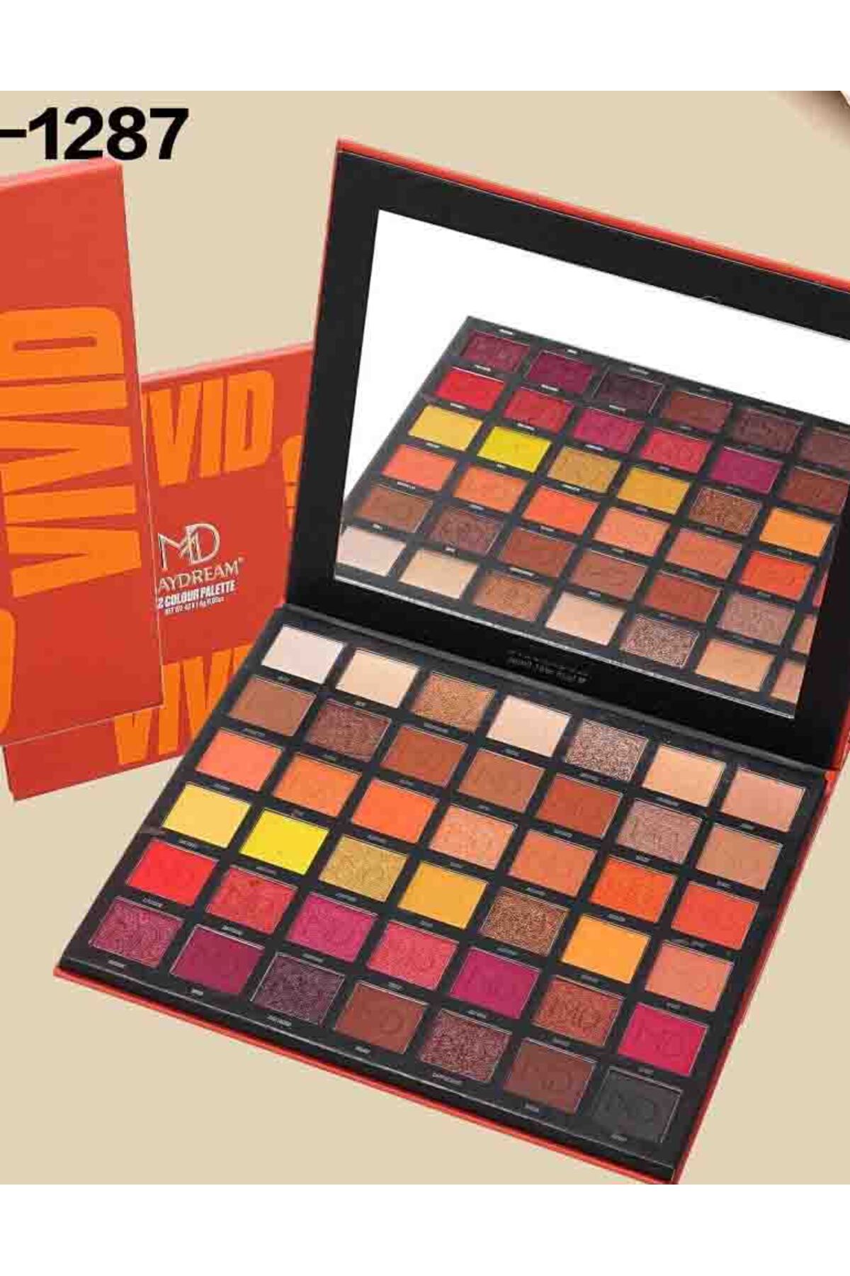 ظل عيون باليت 42 لون PH-1287 دفتر الألوان النارية والترابية - صورة 1
