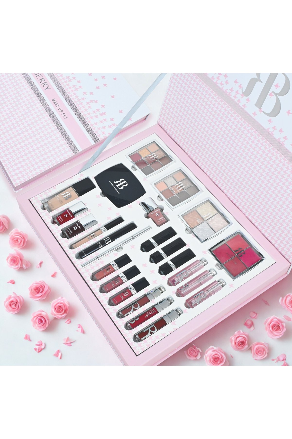 Rose Berry Make Up Set | طقم مكياج روز بيري (لإطلالة متكاملة) - صورة 1