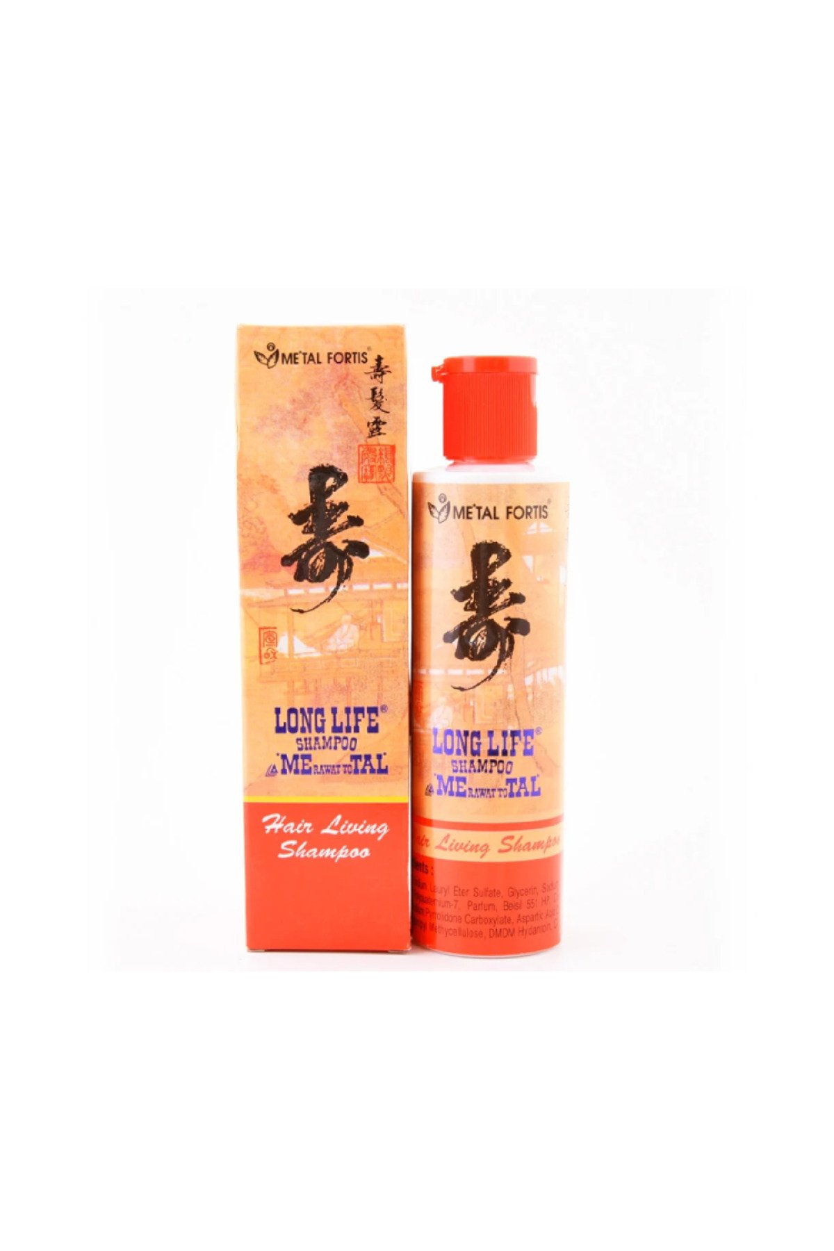 Me Tal Fortis Shampoo 200ml Long Life (500043) --- ميتال شامبو 200مل لونج لايف - صورة 1