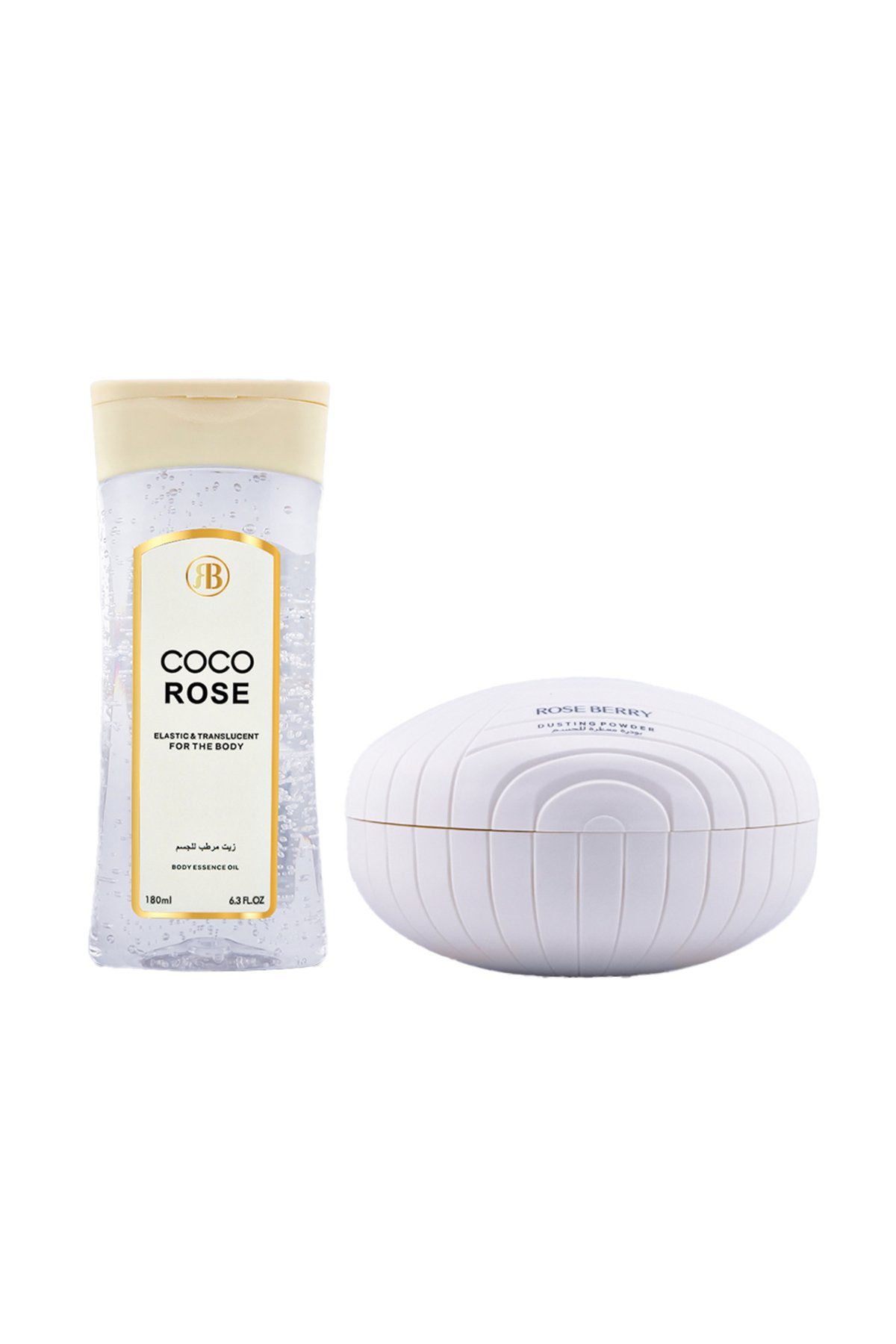 أفضل معطر للجسم | بكج COCO ROSE بودرة وزيت 2 في 1– جمال مضاعف برائحة واحدة ساحرة - صورة 1