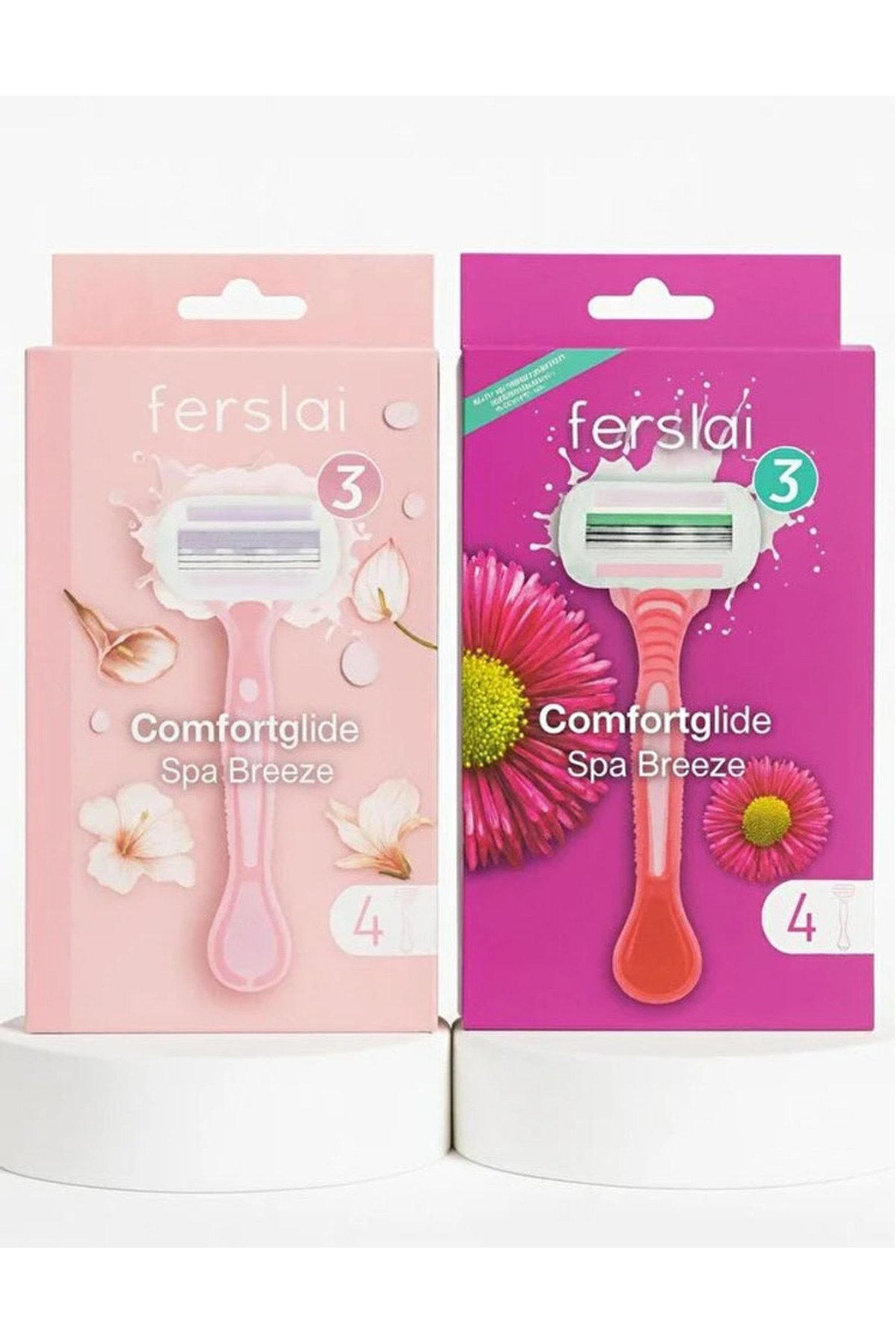 عرض طقمين 8 مكاين امواس شفرات 4 Comfortglide Spa Breeze – من فيرسلاي -آمنة وصحية 100% - صورة 1