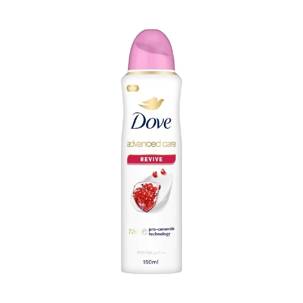 Dove Advanced Care Revive Pomegranate Anti-Perspirant Spray – 72H Protection & Lasting Freshness 150ML - Image 1