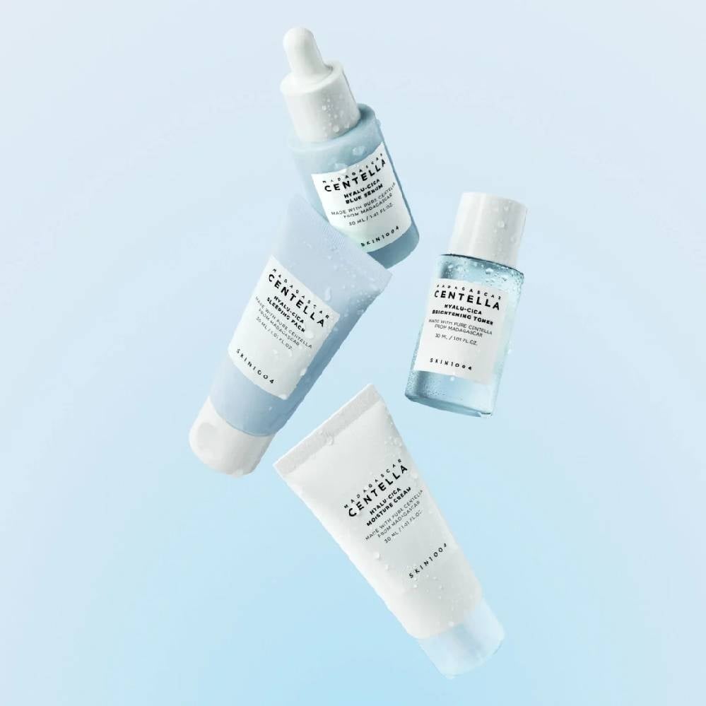 SKIN1004 Madagascar Centella Hyalu-Cica Travel Kit – Complete Hydration Travel Skincare Set 100ml - Image 2
