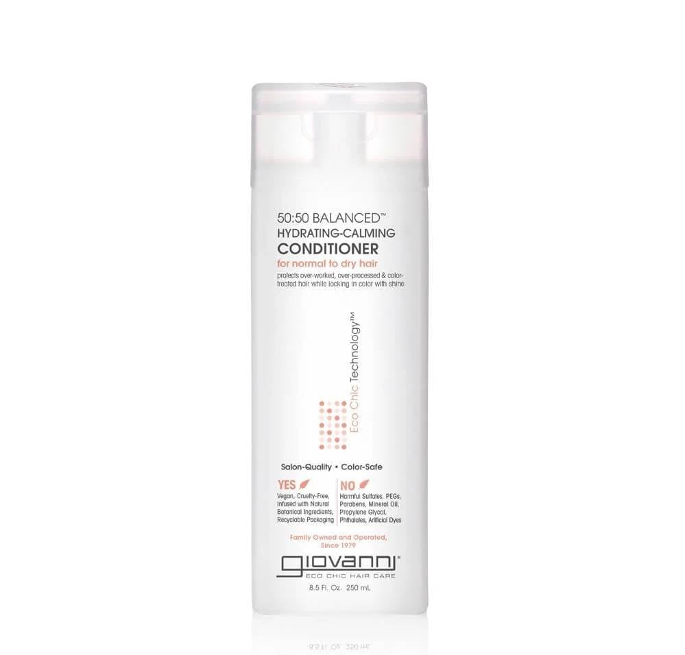 Giovanni 50:50 Balanced Hydrating-Calming Conditioner – For Normal to Dry Hair 250ML - Image 1