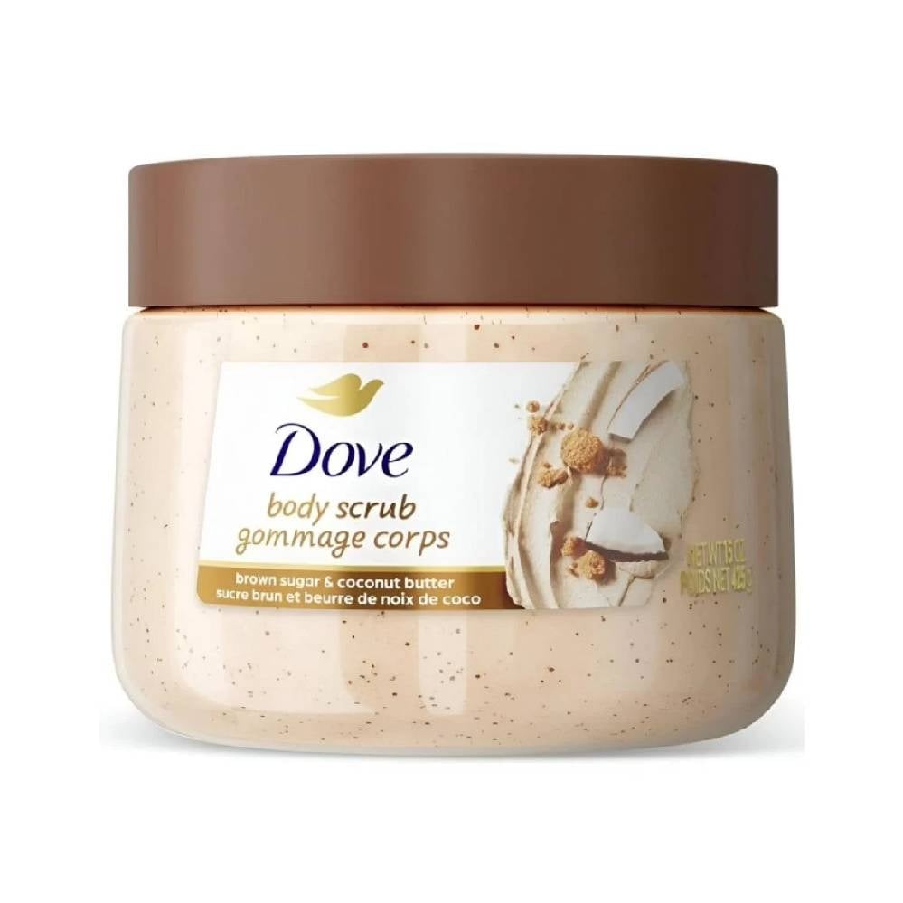 Dove Body Scrub with Brown Sugar & Coconut Butter – Nourishing Exfoliation & Deep Hydration 425g - Image 1