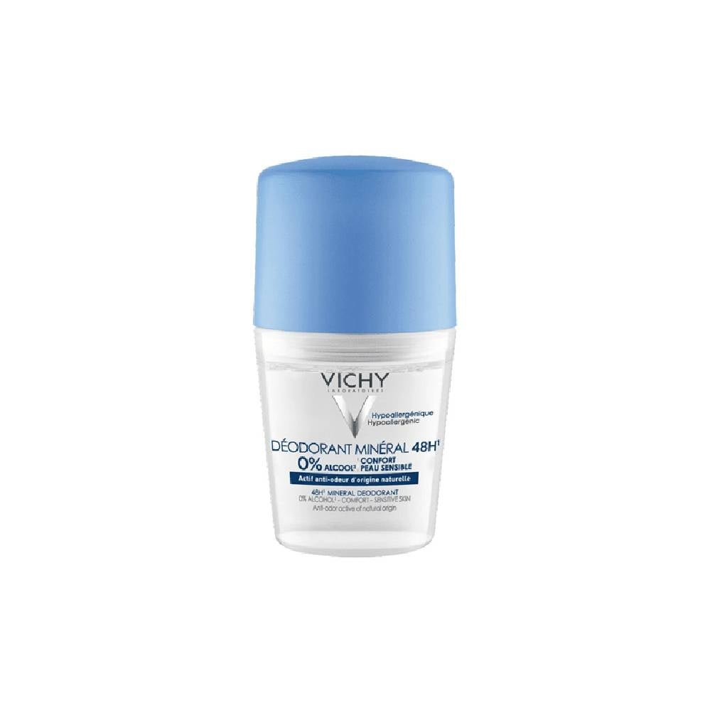 Vichy Mineral Deodorant 48H 0% Alcohol for Sensitive Skin 50ml - Image 1