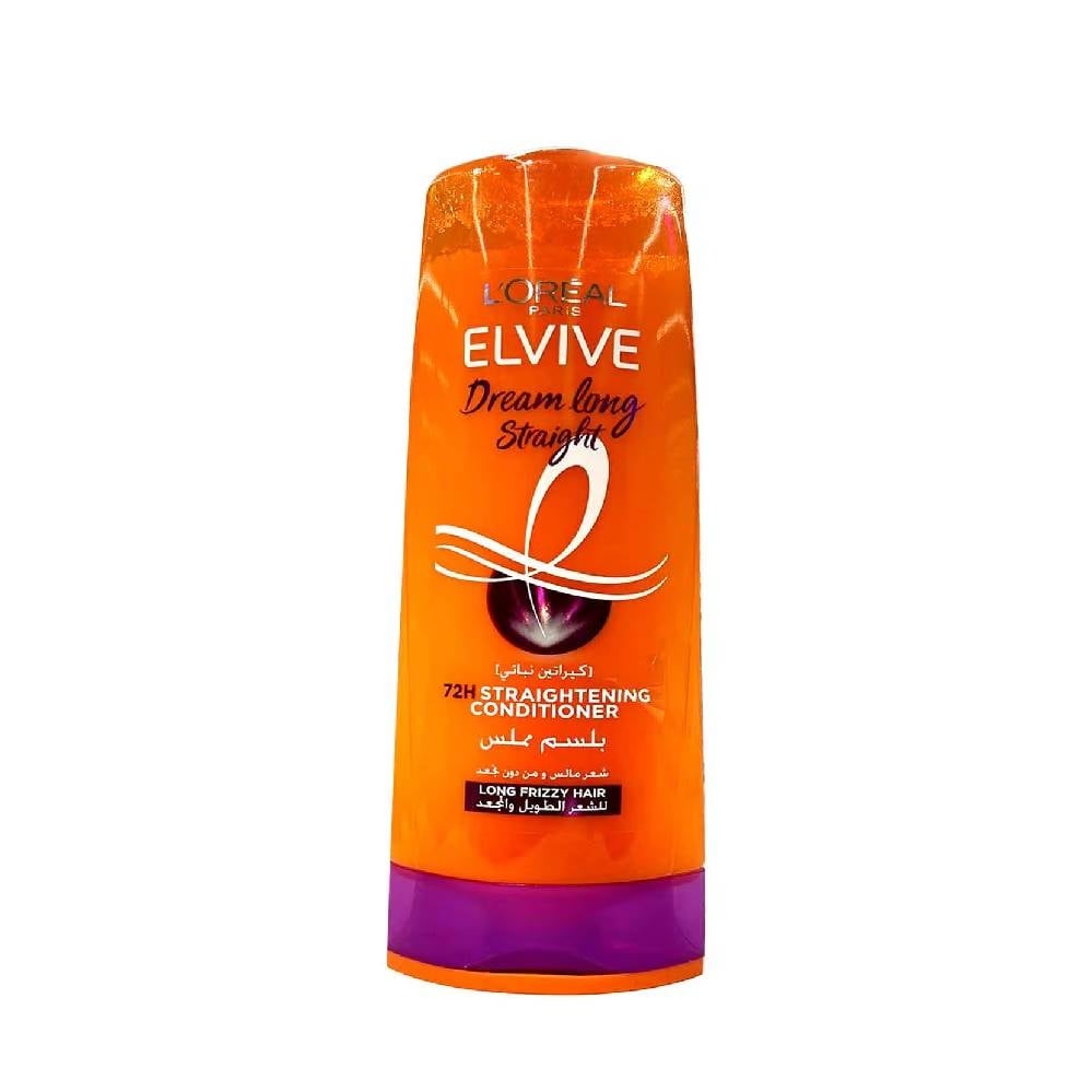 L'Oréal Paris Elvive Dream Long Straight 72H Straightening Conditioner 360ML - Image 1